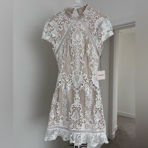 Revolve Superdown Brianna Open Back Dress